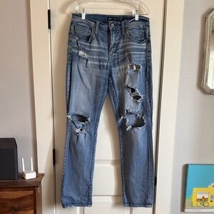 BKE Jake Straight Blue Denim Jeans